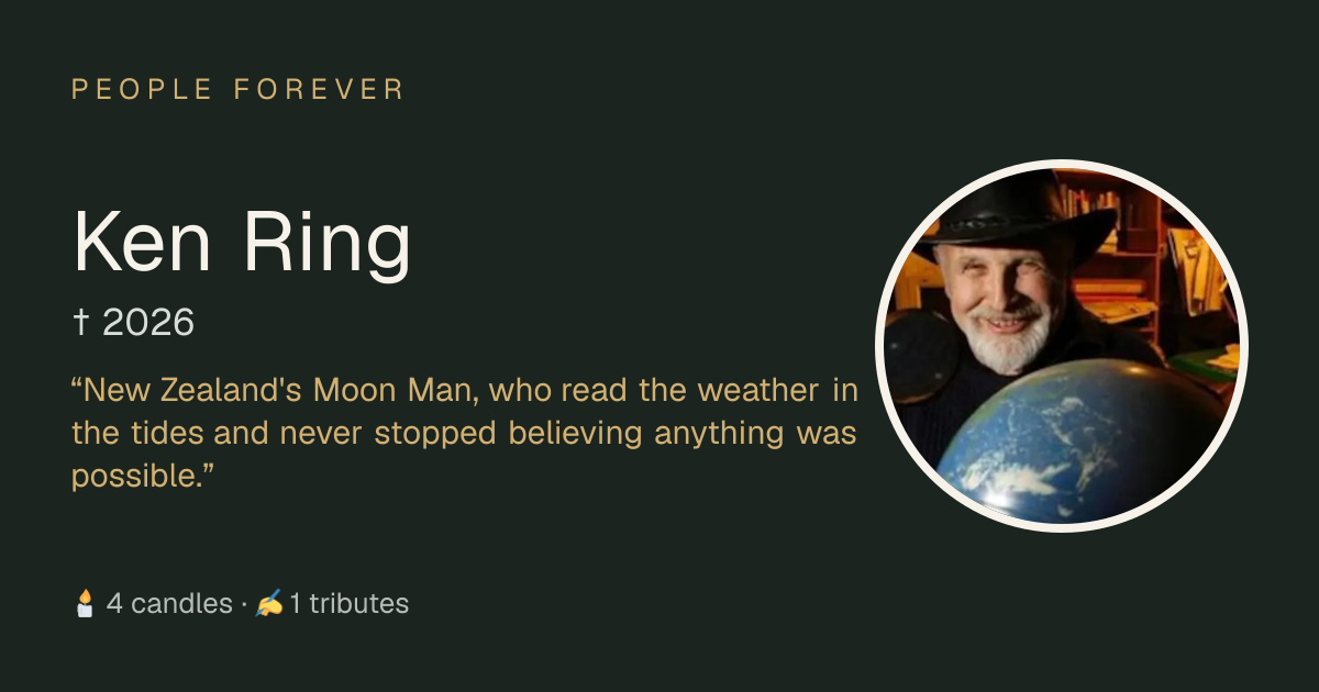 Ken Ring († 2026): life, family and tributes